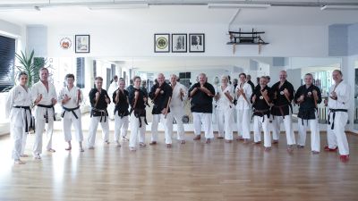 Gruppenfoto des BKB Masters Trainings am 09.08.2025