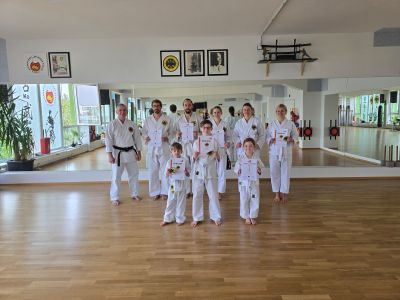 Karate-Prüfung am 24.08.2025 in der Budo Akademie München